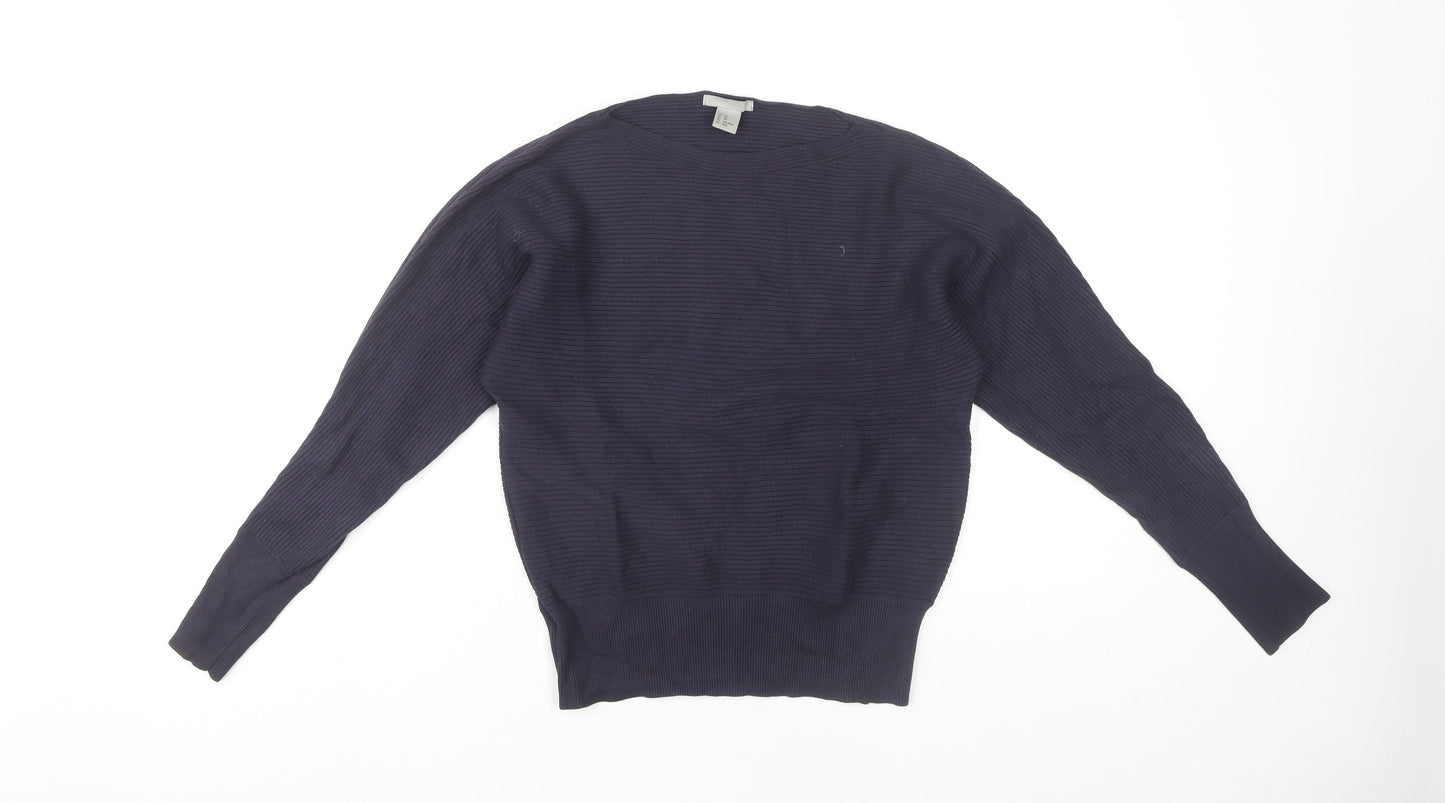 H&M Women's Blue XS Pullover Jumper