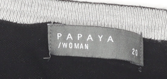 Papaya Women's Black Cardigan Size 20