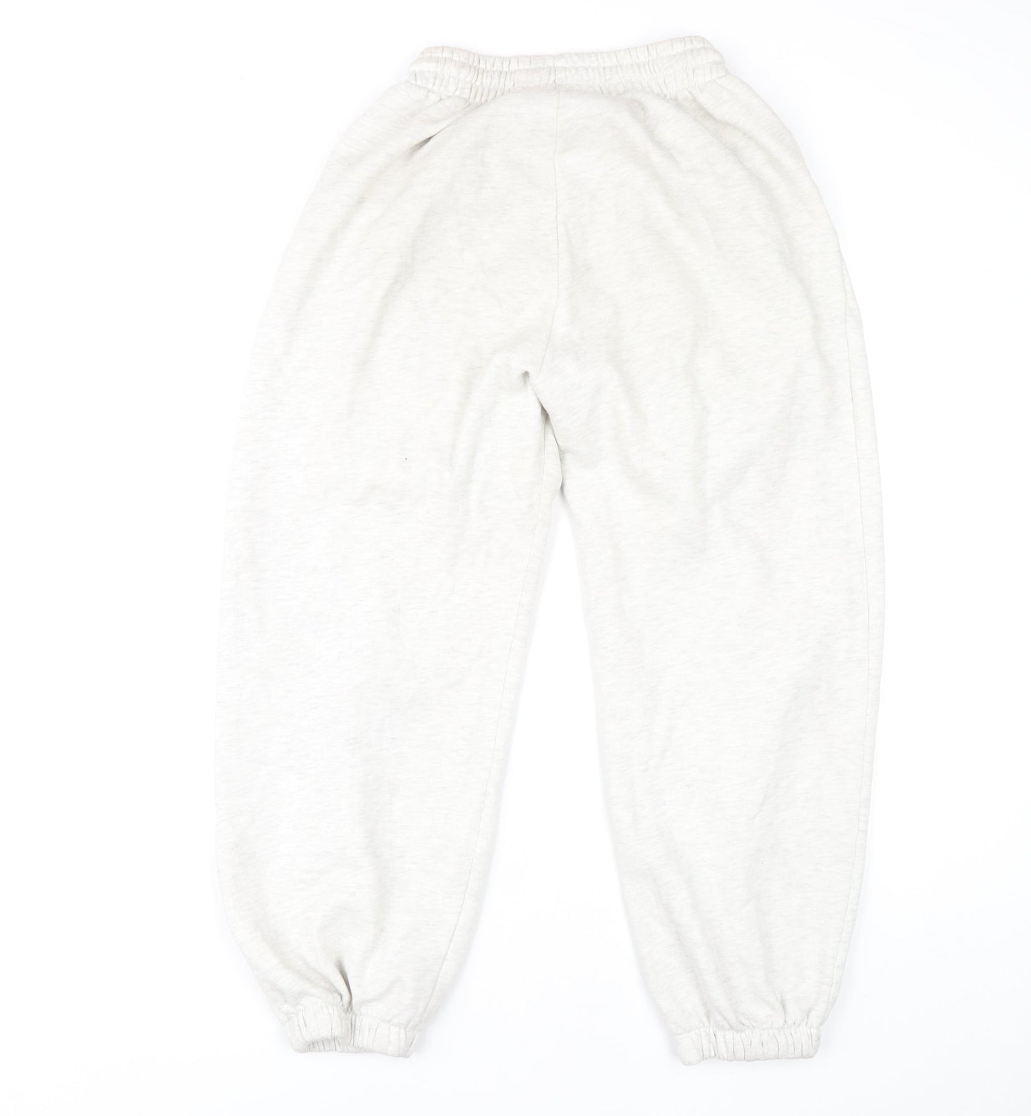Zara Women’s Ivory Joggers - Size S, Cotton Blend