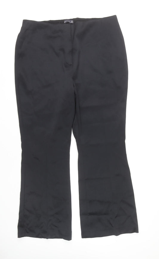 Marks and Spencer Women's Black Trousers, Size 20, Polyester