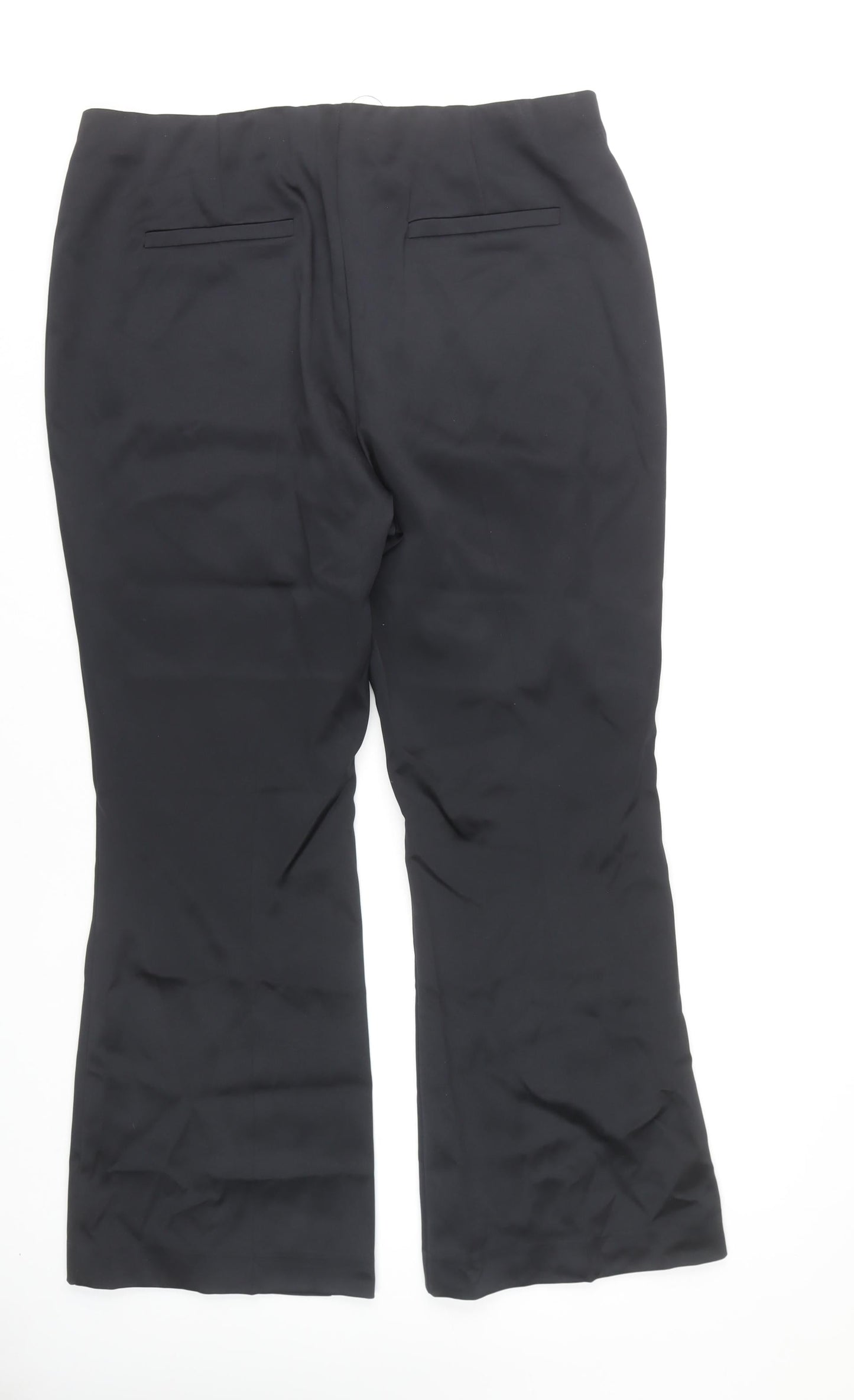 Marks and Spencer Women's Black Trousers, Size 20, Polyester