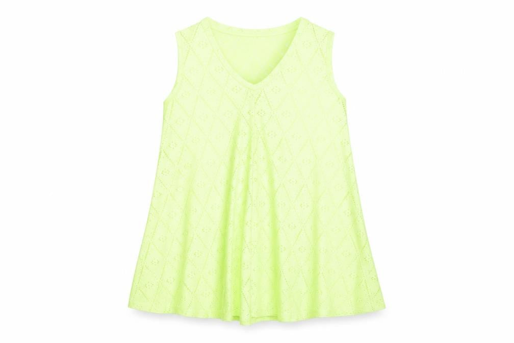 Yours Women's Green Sleeveless Top UK 14
