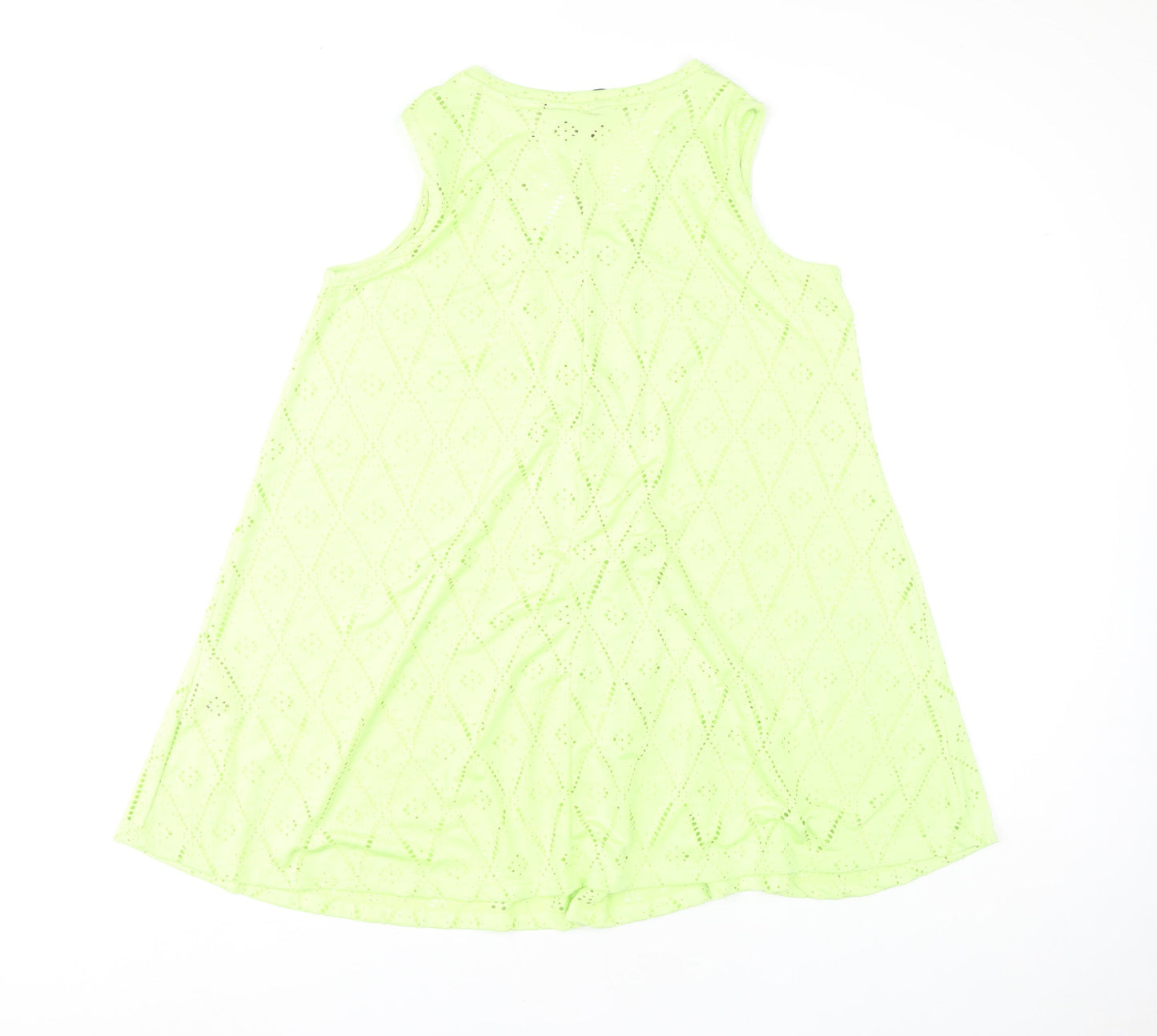 Yours Women's Green Sleeveless Top UK 14