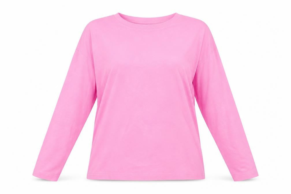 Papaya Women's Pink Long Sleeve Top L