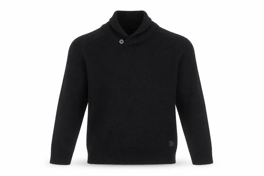 Cedarwood State Men’s Black High Neck Pullover M