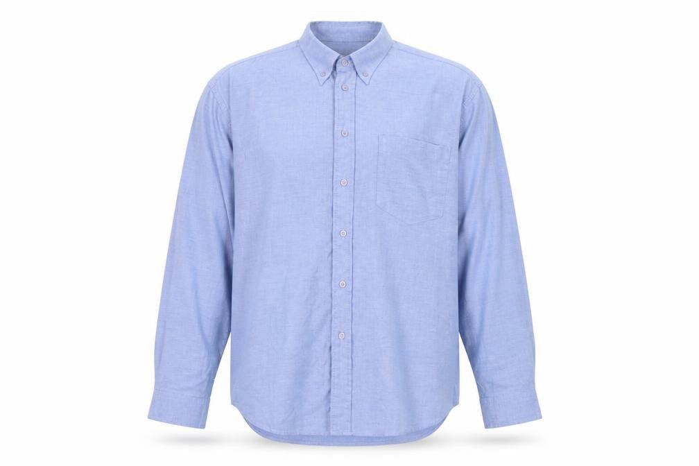 Woods & Gray Men's Blue Button-Up Shirt 15.5
