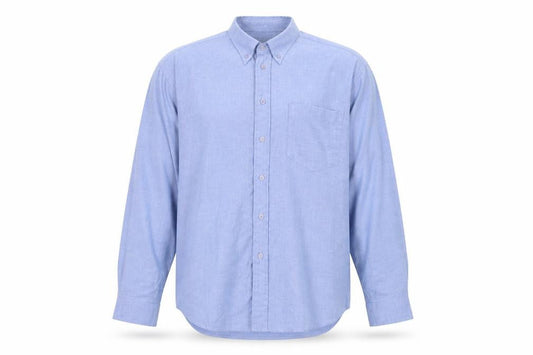 Woods & Gray Men's Blue Button-Up Shirt 15.5