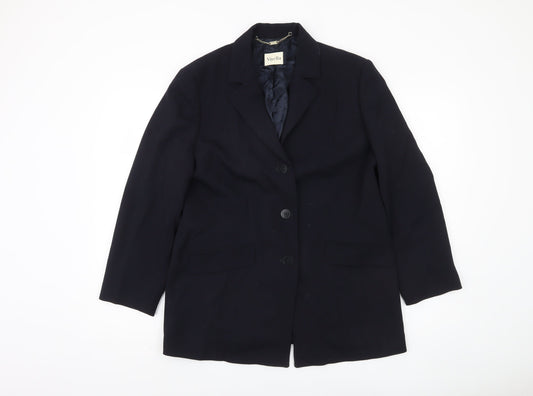 Viyella Women's Black Blazer, Size 14, Classic Design