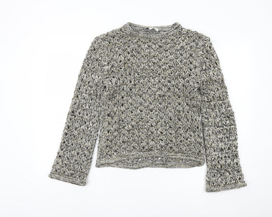 Marks and Spencer Women's Multicoloured Pullover Jumper M