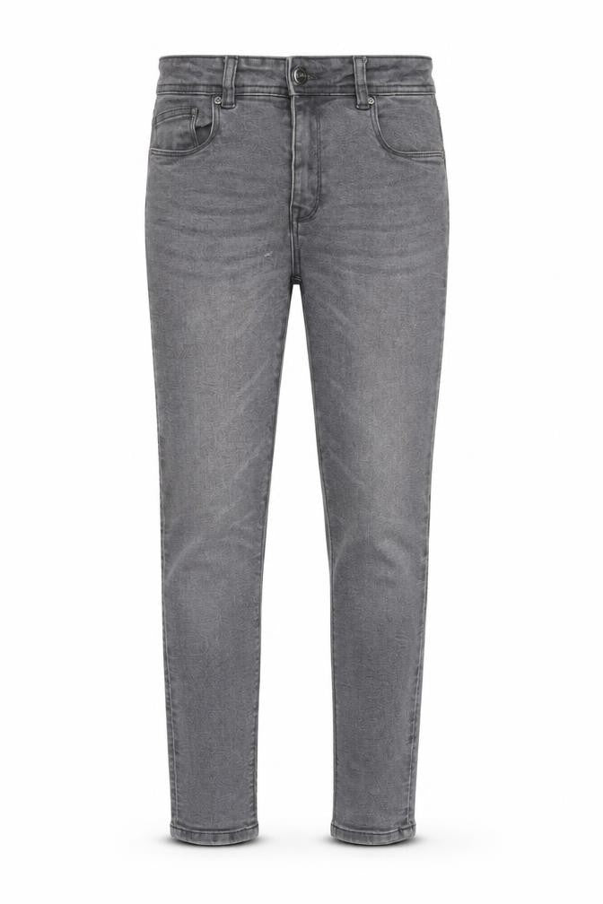 Ripstop Boys Grey Skinny Jeans, Size 13, Casual Denim