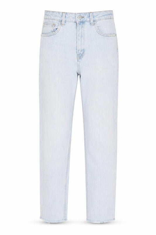 Denim Co. Women's Blue Straight Jeans 12 Regular Fit