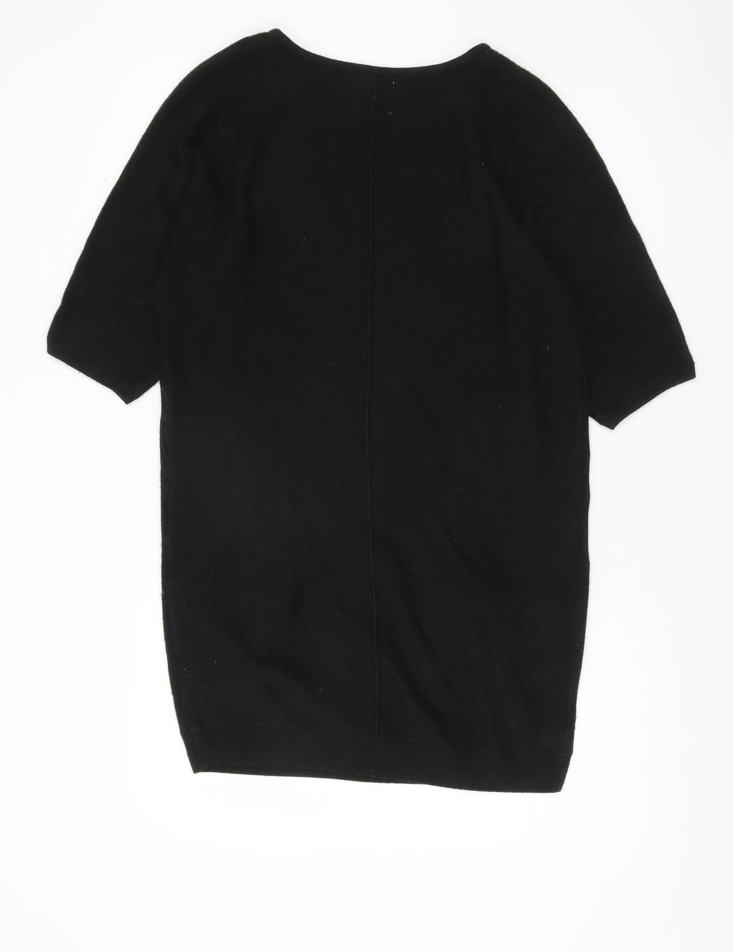 New Look Women's Black Tunic Jumper Size 12