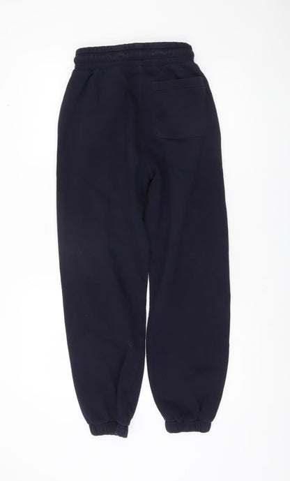 Back view of River Island Men's Blue Joggers XXS