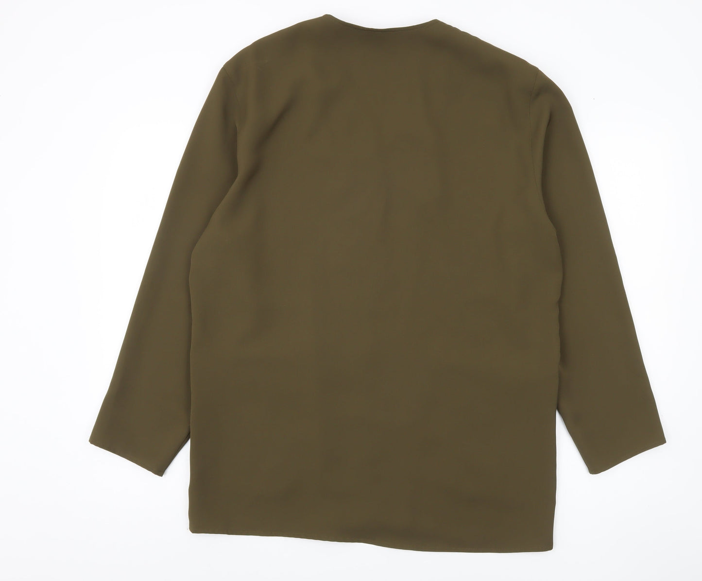 Planet Women's Green Button Jacket Size 14