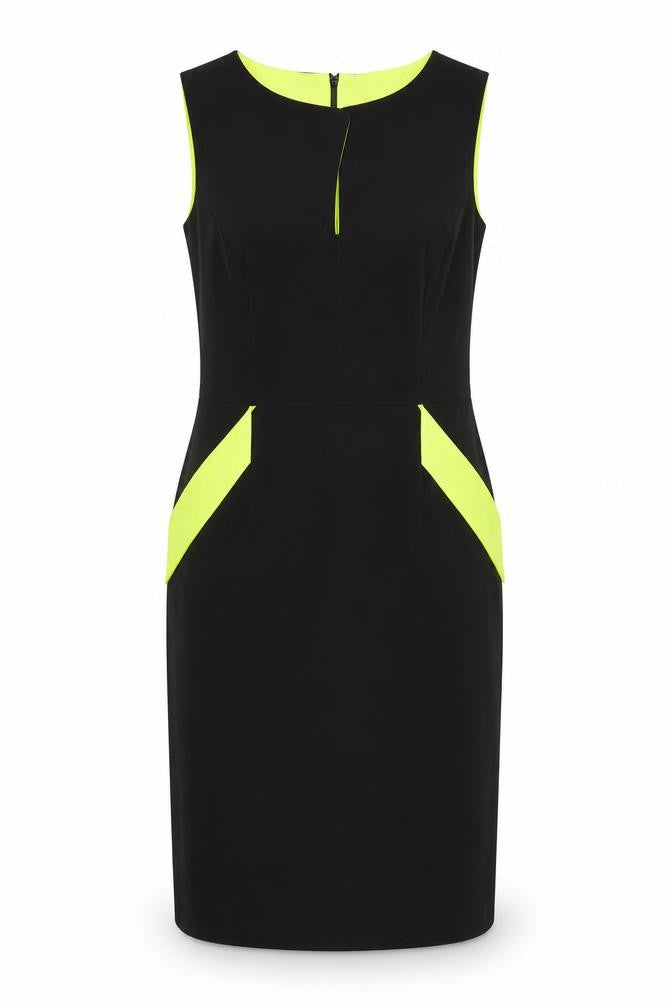 Roman Women Black Sheath Dress Size 12