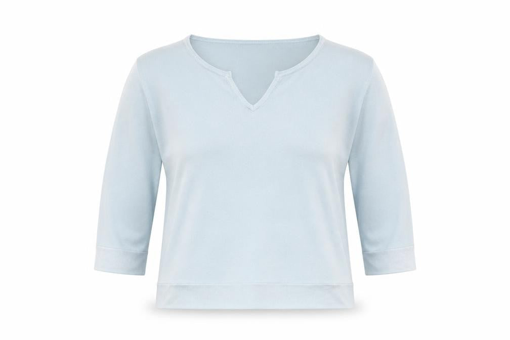 House of Fraser Women's Blue V-Neck Pullover, Size S