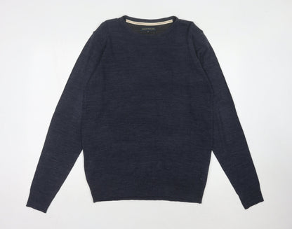 Additional front view of Industrialize Men's Blue M jumper Crew Neck