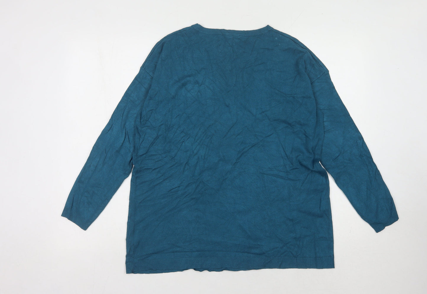 Bonmarché Women's Blue Pullover Jumper Size 14