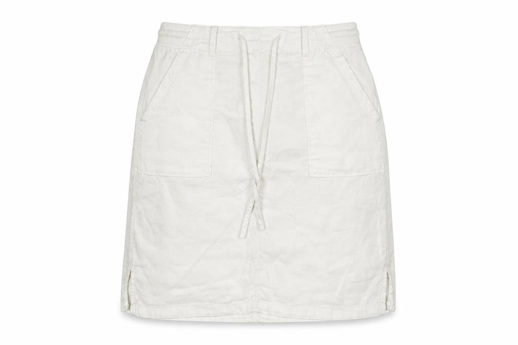Marks & Spencer Women's White Cargo Skirt Size 10