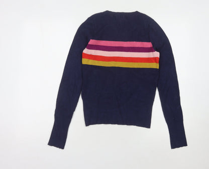 Back view of iF iT WeRe Me Women's Multicoloured jumper, M