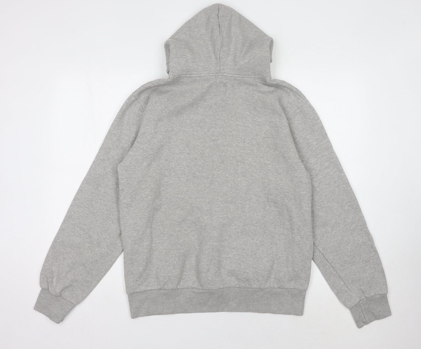 Le Breve Grey Pullover Hoodie for Men - XL