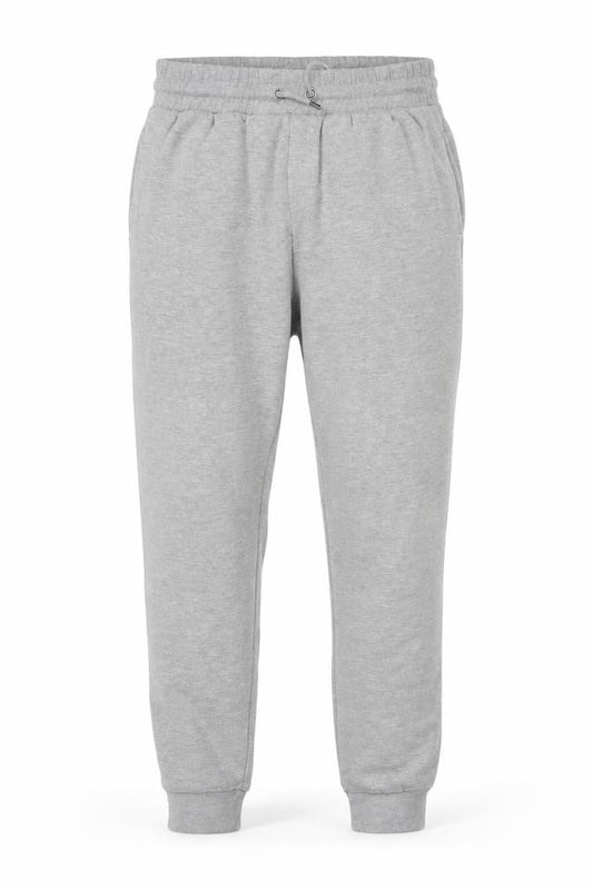 Front view of River Island Men's Grey Jogger Trousers M