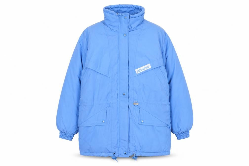 Blue Unisex Parka Jacket, Size 12 Plus, Winter