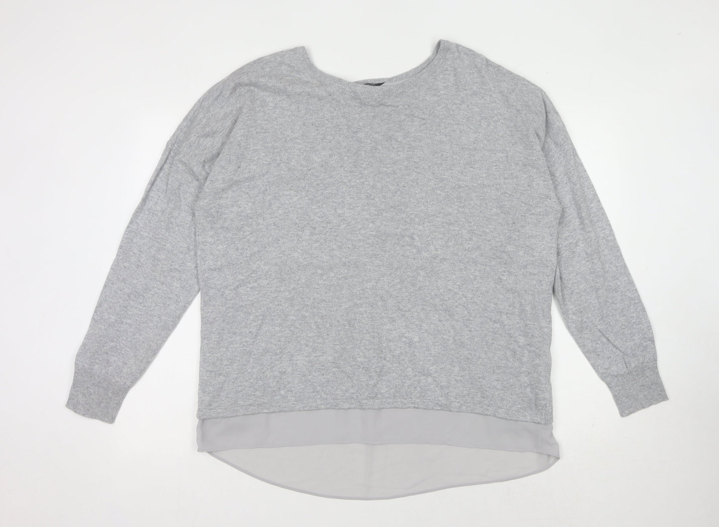 Marks & Spencer Women's Grey Pullover Size 20