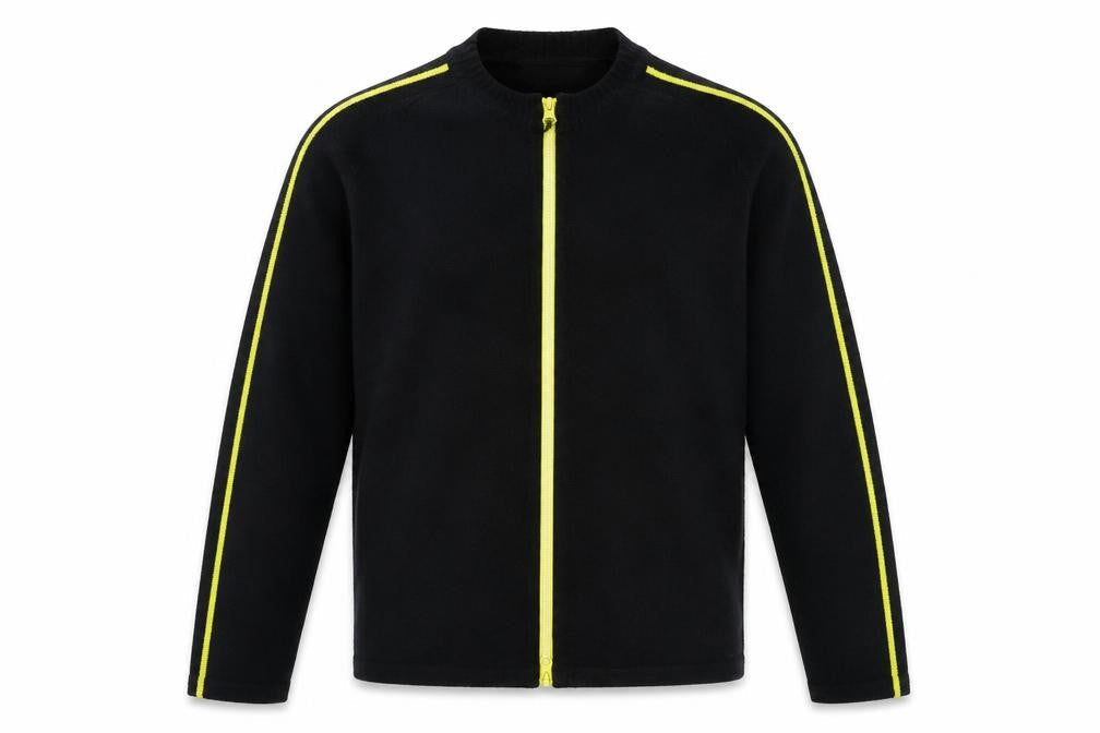 Cutting Edge Men's Black Full Zip Jumper Large