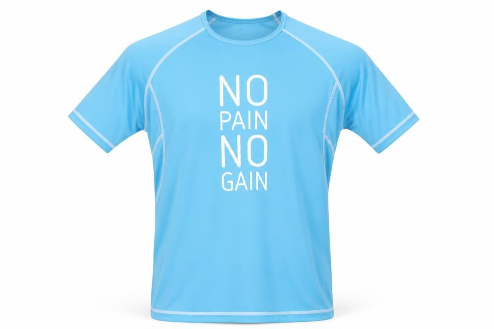 ID Tech Men's Blue Athletic T-Shirt L
