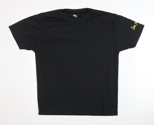 One Piece Black Anime T-Shirt Unisex Size S