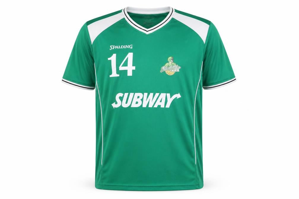Spalding Men's Green XL Basketball Jersey