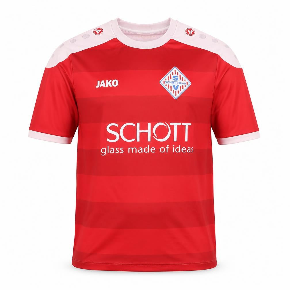 JAKO Men's Red Football Jersey T-Shirt, Size S