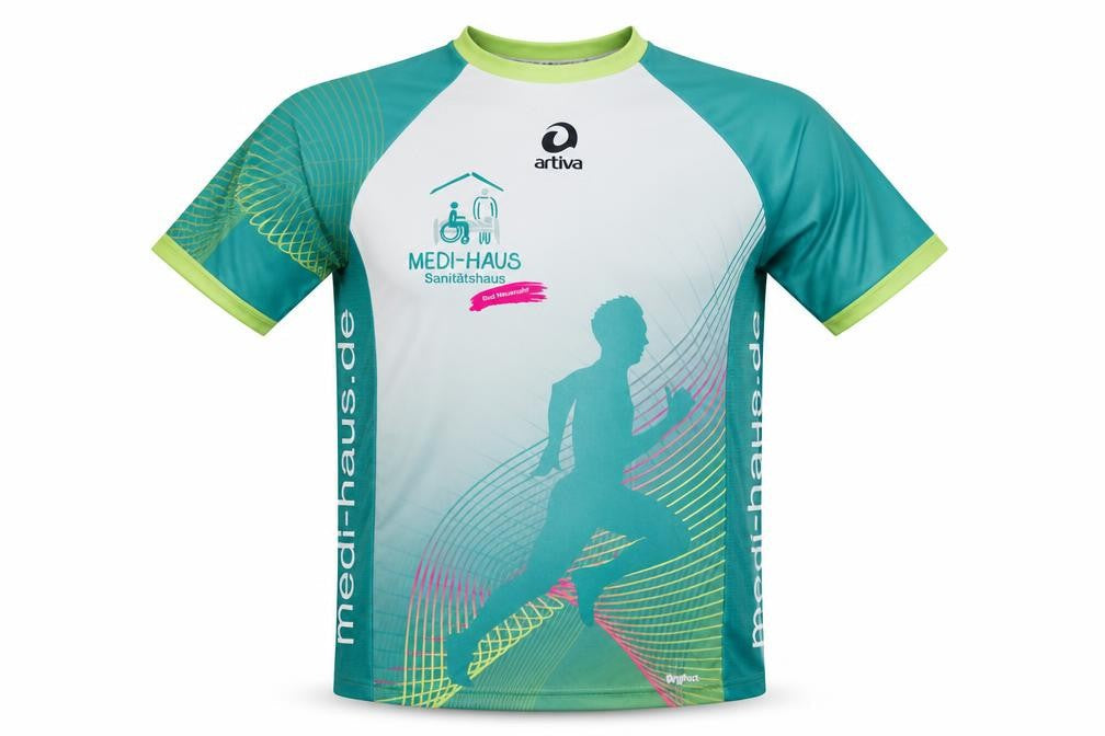 Artiva Men's Green Running T-Shirt Size S