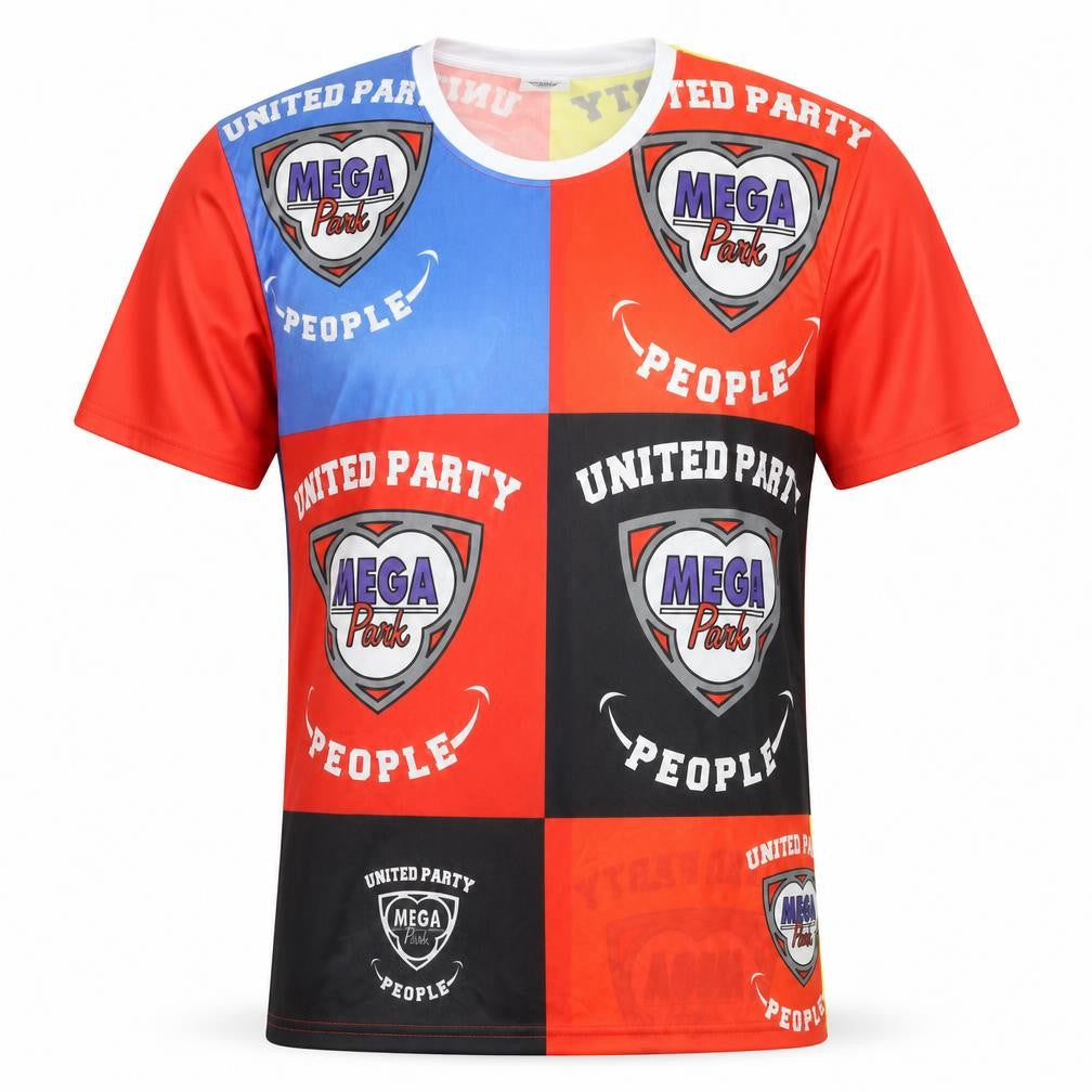 Mega Park Men's Multicoloured XL T-Shirt