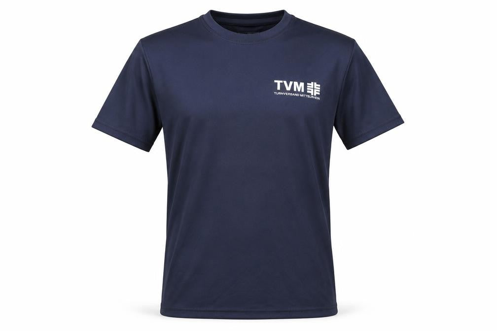 James & Nicholson Men's Blue T-Shirt, S, Gym & Training