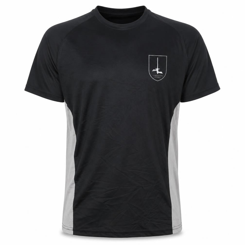 SPEETEE Men's Black Athletic T-Shirt, Size L