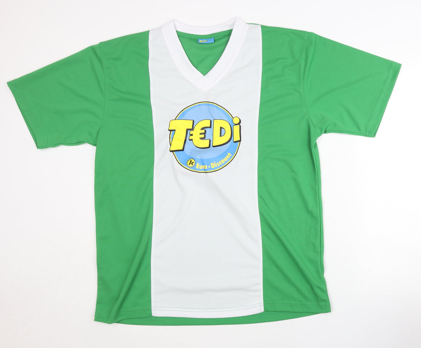 TEDi Men's Green Graphic Jersey T-Shirt L