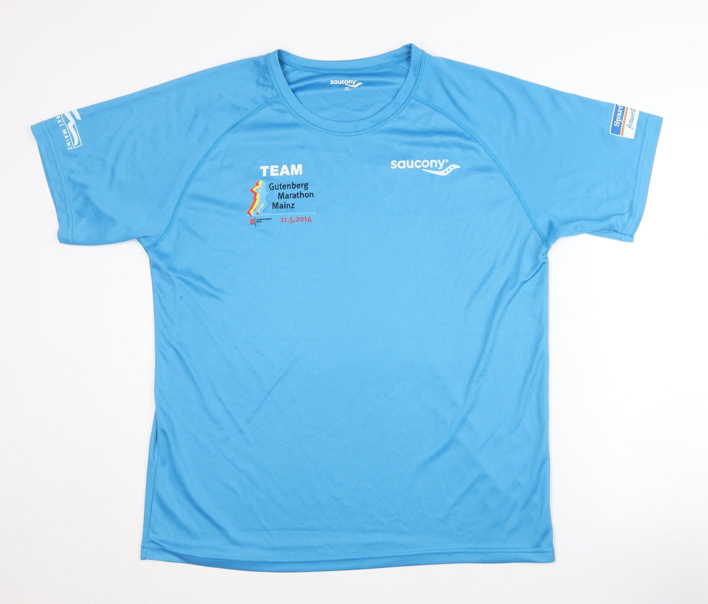 Saucony Men's Blue XL Running T-Shirt