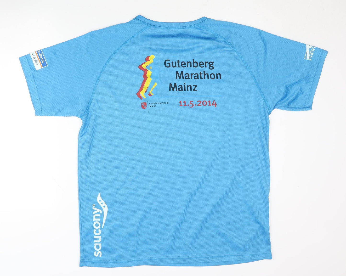 Saucony Men's Blue XL Running T-Shirt