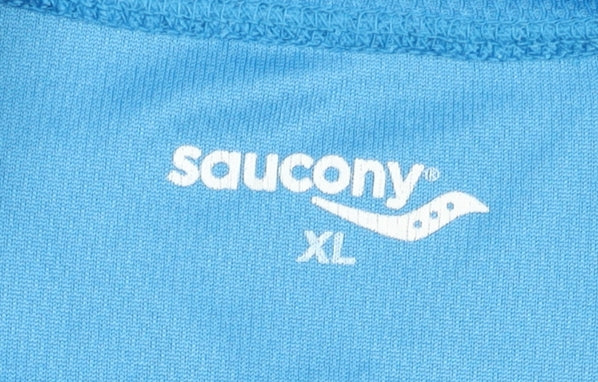 Saucony Men's Blue XL Running T-Shirt
