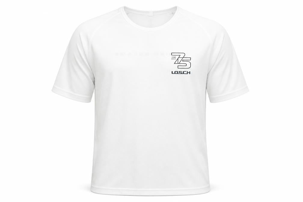 PROACT Men's White L Jersey T-Shirt Activewear