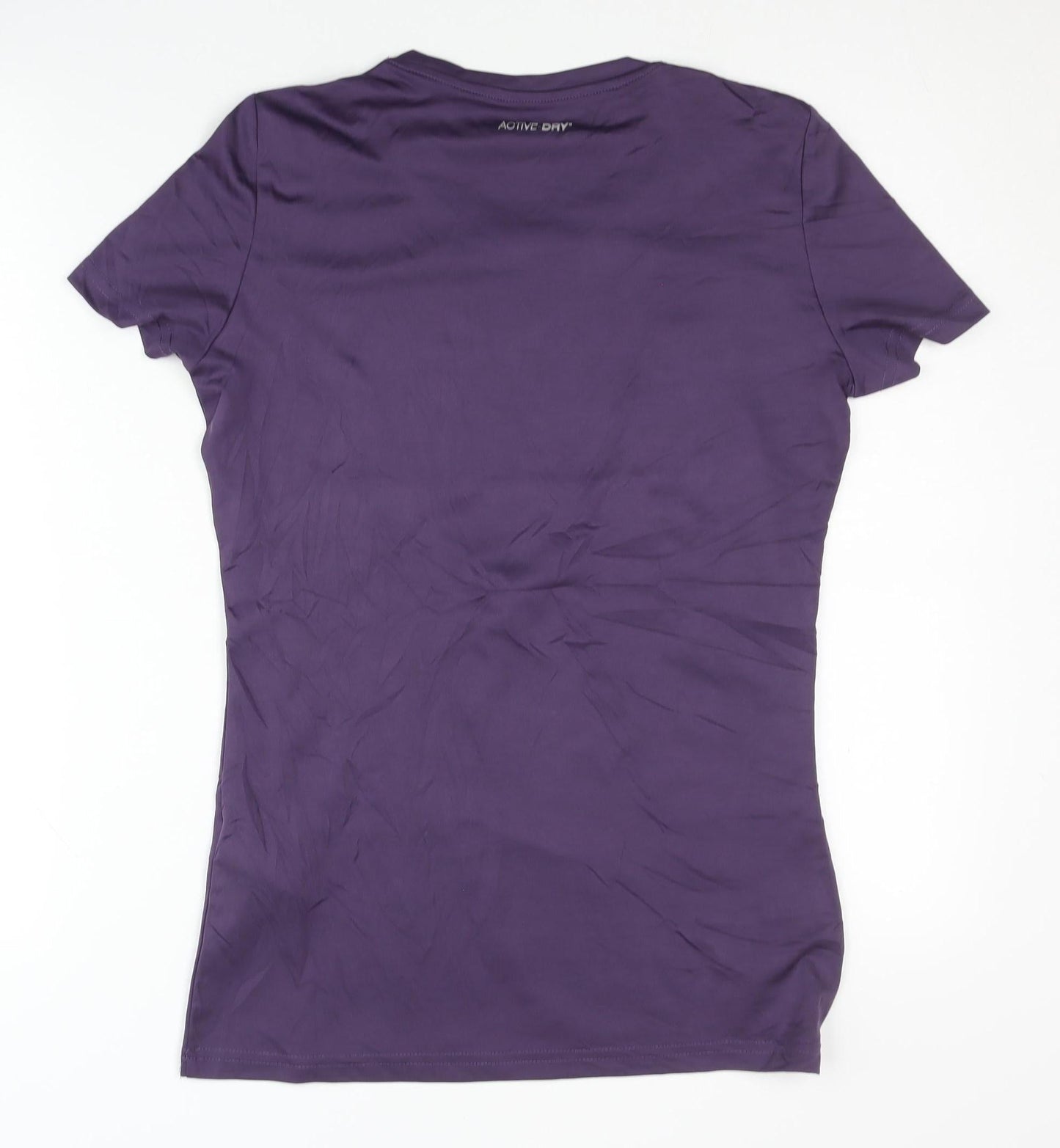 Stedman Women's Purple T-Shirt Medium Athletic Fit