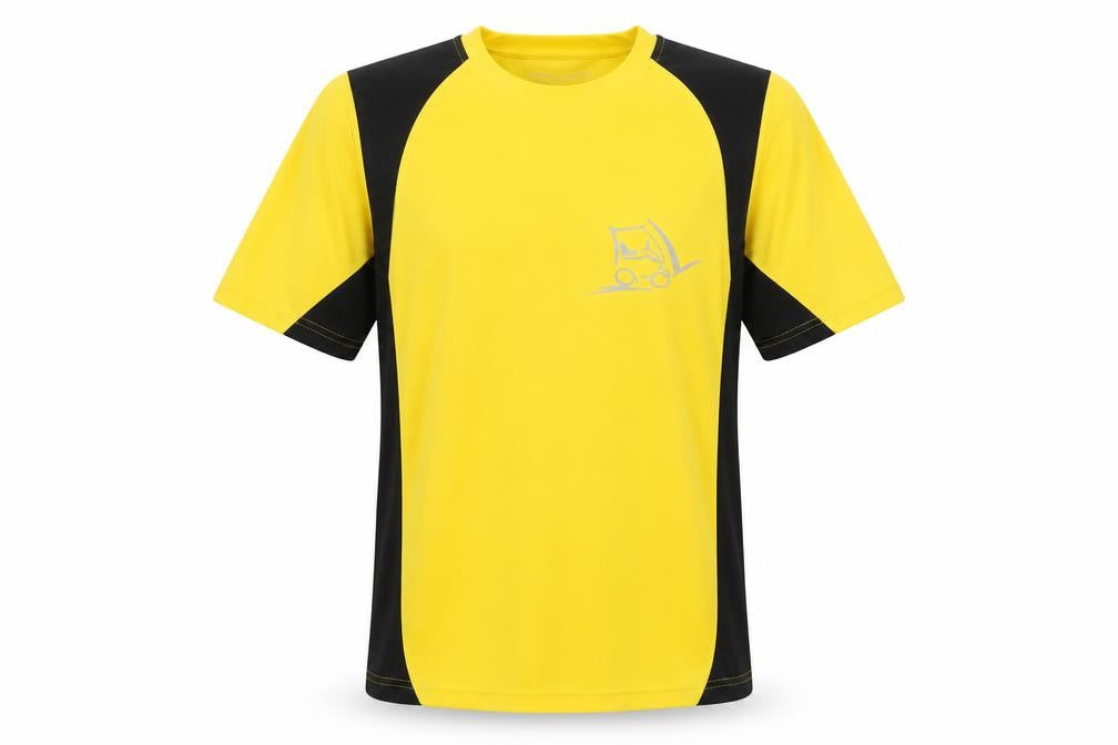 James & Nicholson Men's Yellow Medium T-Shirt
