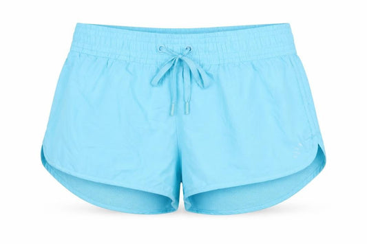 Front view of H&M Women's Blue Athletic Shorts, size 12