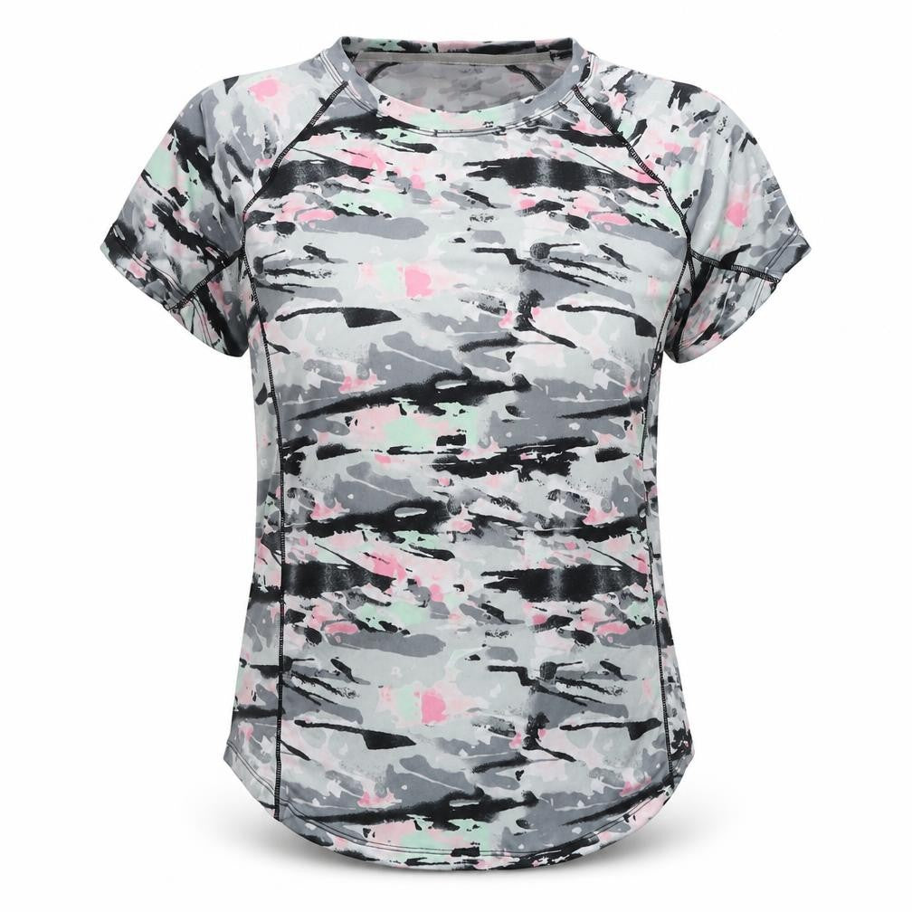 Athleta Women's Camouflage Gym T-Shirt L