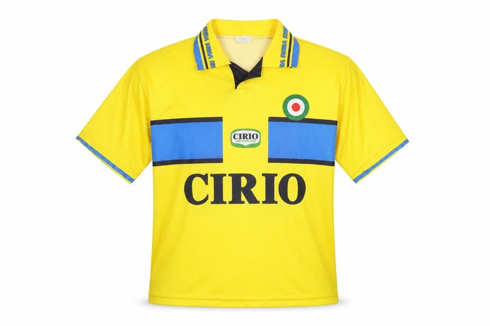 Non Originale Men's Yellow Football Jersey S - Vieri 32 Logo