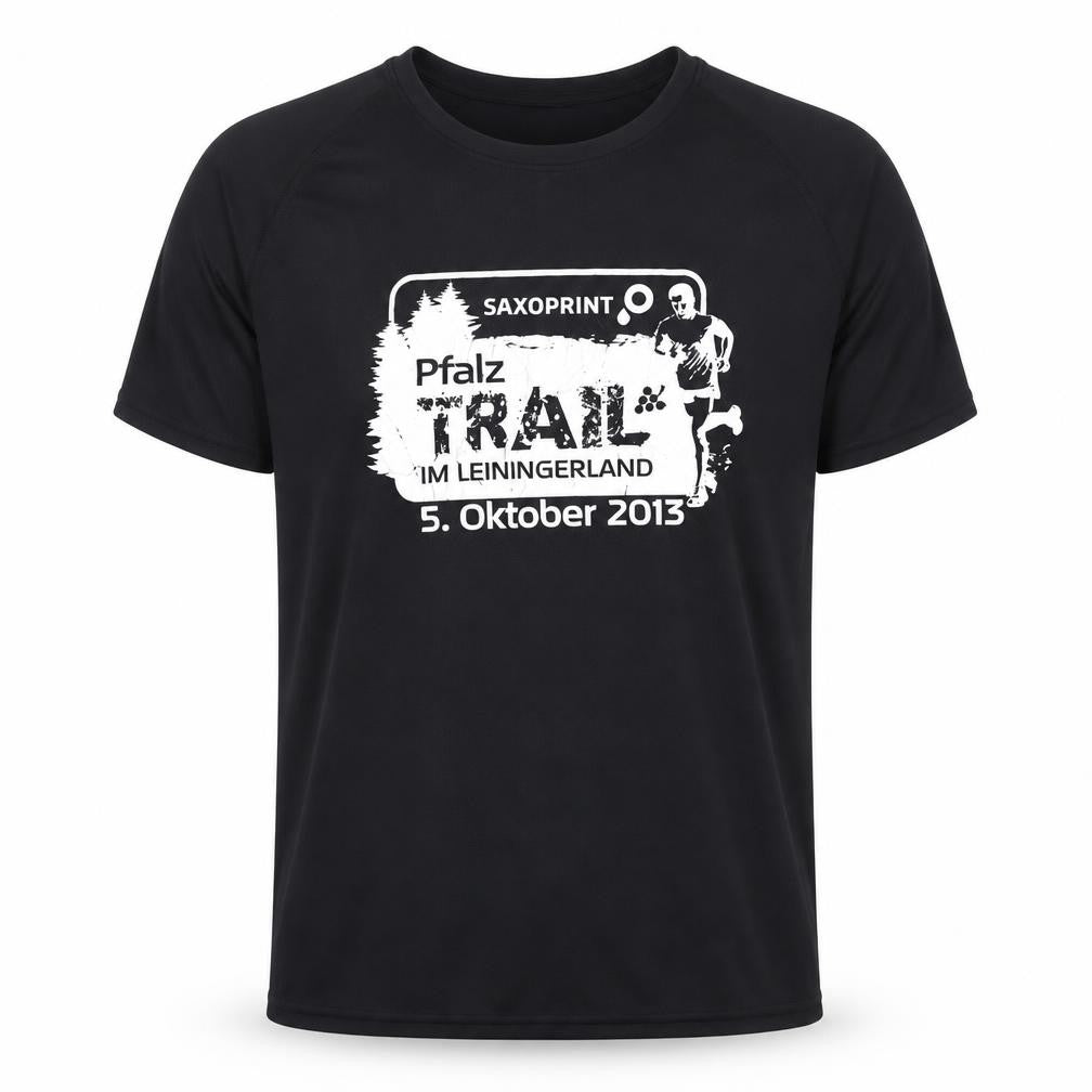 Fruit of the Loom Men's Black XL Running T-Shirt