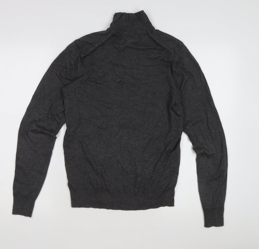 River Island Womens Grey High Neck Jumper XS