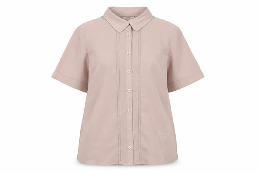 Marks and Spencer Women's Pink Button-Up Shirt